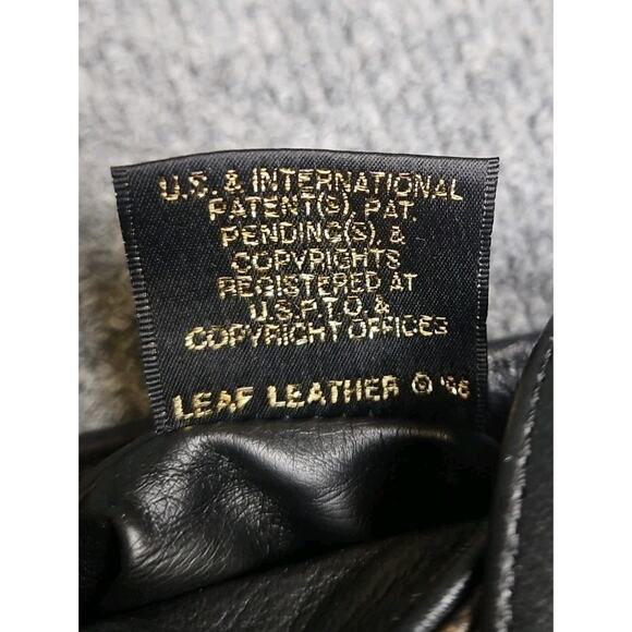 Vintage C.L. Whiting Leaf Leather Tooled Purse 90's Handbag One of a Kind USA - Picture 7 of 10